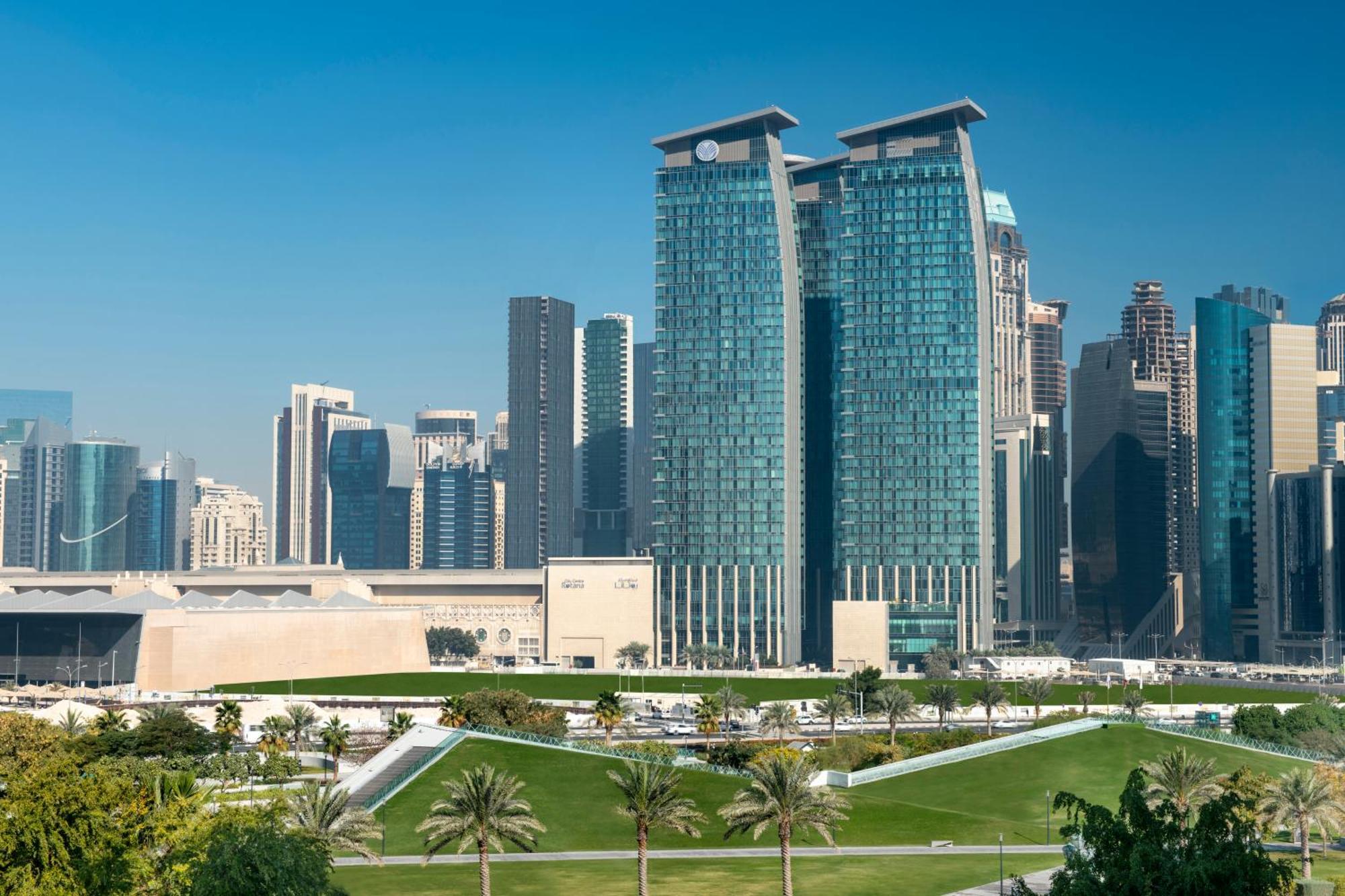 City Centre Rotana Доха Екстериор снимка The Aspire Zone